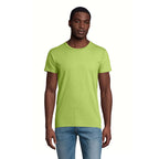 Branded Organic Fitted T-Shirt in Green