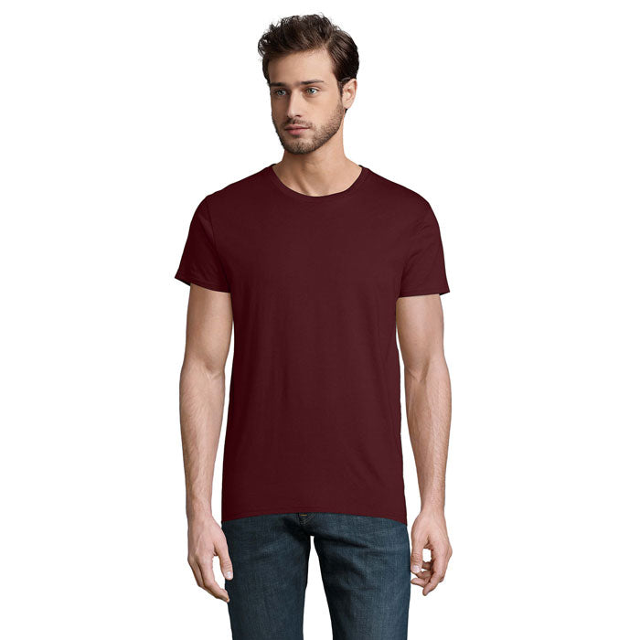 Branded Organic Fitted T-Shirt colour option BG