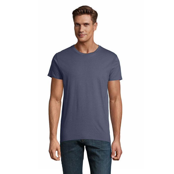 Branded Organic Fitted T-Shirt colour option DM