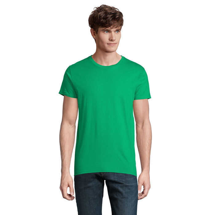 Branded Organic Fitted T-Shirt colour option KG