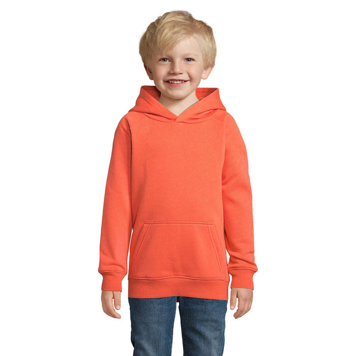 Branded Kids Organic Pullover Hoodie colour option OB