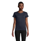 Branded Organic Fitted Women's T-Shirt colour option MU