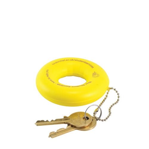 Branded Life Ring Stress Toy Keyring