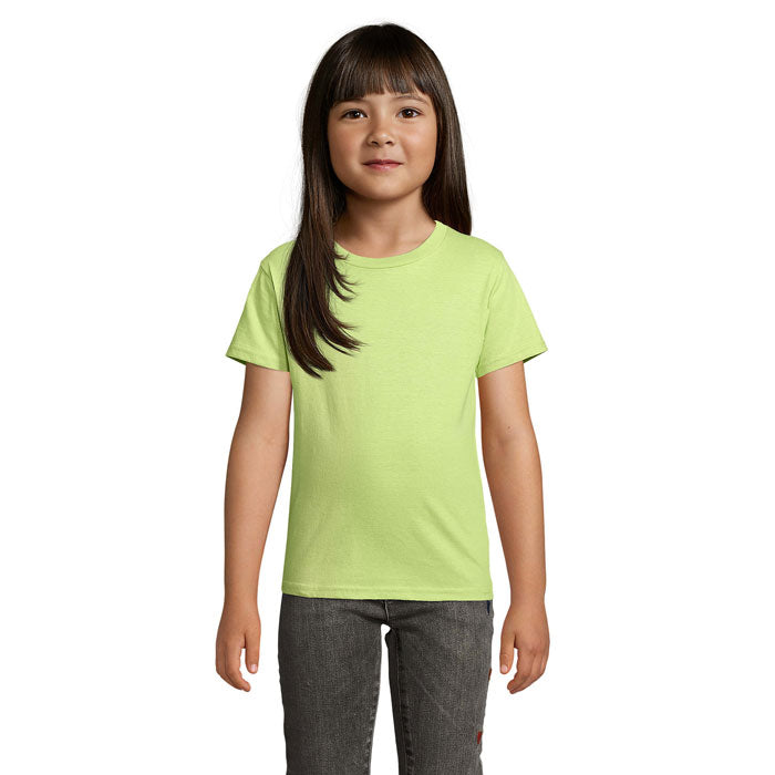Branded Value Organic Kids T-Shirt in Green