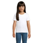 Branded Value Organic Kids T-Shirt in White