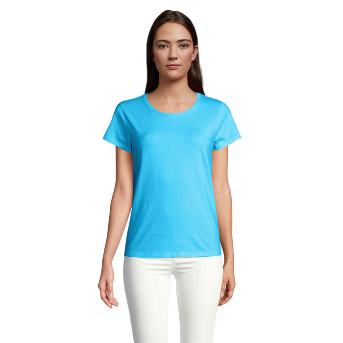 Branded Value Organic Women's T-Shirt in Blue