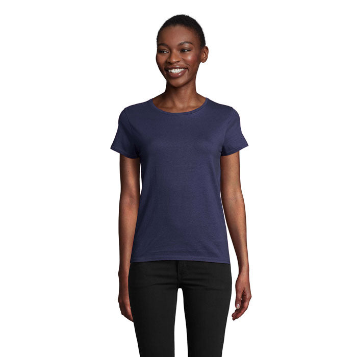 Branded Value Organic Women's T-Shirt in Blue