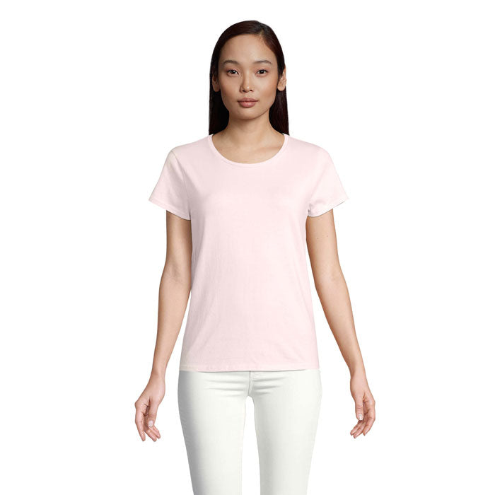 Branded Value Organic Women's T-Shirt in Pink