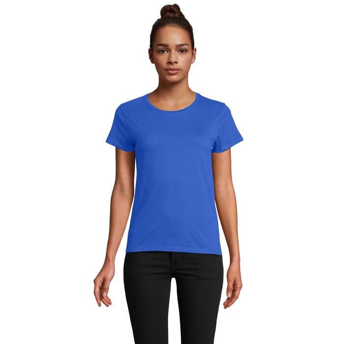 Branded Value Organic Women's T-Shirt in Blue