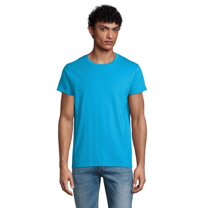 Branded Value Organic Men's T-Shirt in Blue