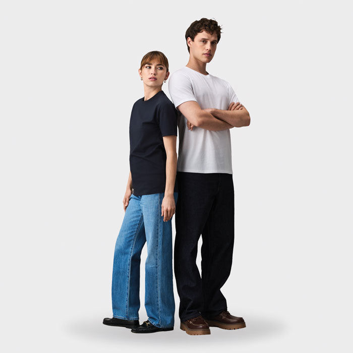 Branded Recycled Offcut T-Shirt in use