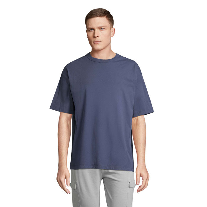 Branded Boxy Men's T-Shirt colour option DM