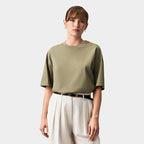 Branded Boxy Women's T-Shirt in use