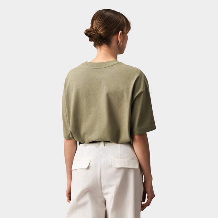 Branded Boxy Women's T-Shirt in use