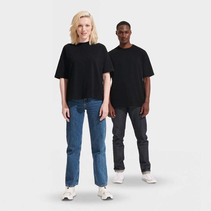 Branded Boxy Women's T-Shirt in use
