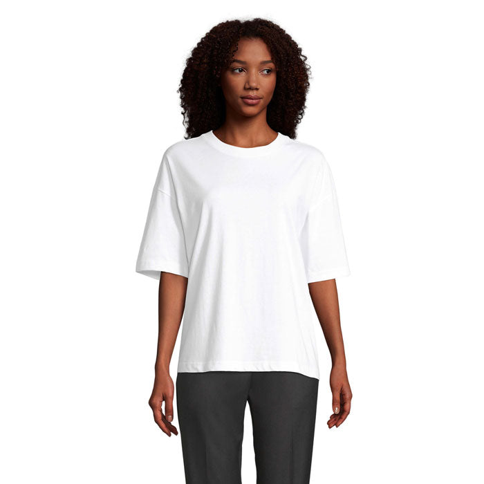 Branded Boxy Women's T-Shirt in White