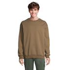 Branded Round-Neck Sweatshirt in Green