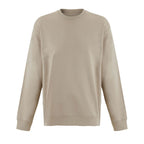 Branded round-neck sweatshirt, front view