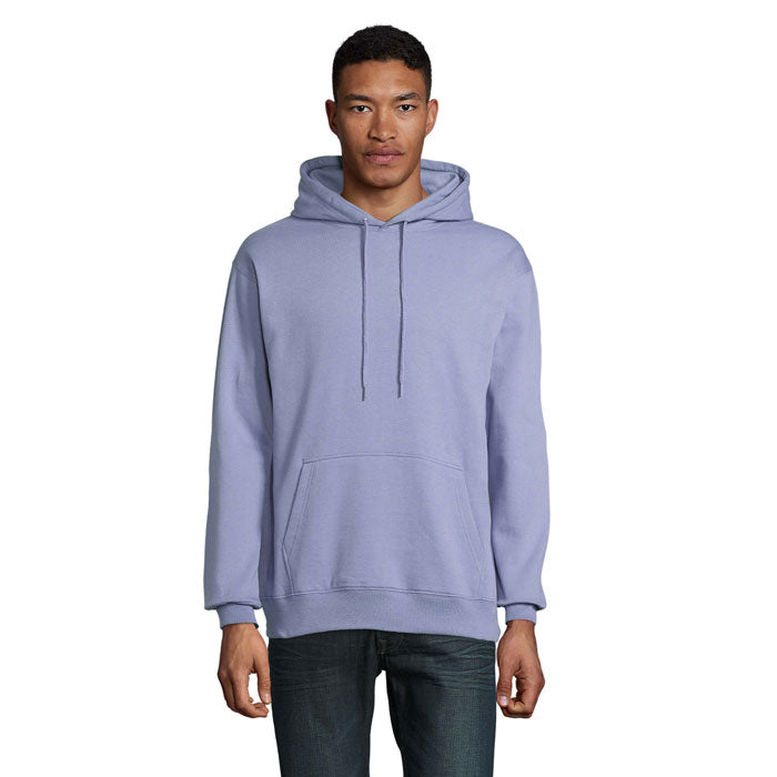 Branded Recycled Pullover Hoodie colour option BL