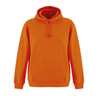 Branded Recycled Pullover Hoodie in Orange