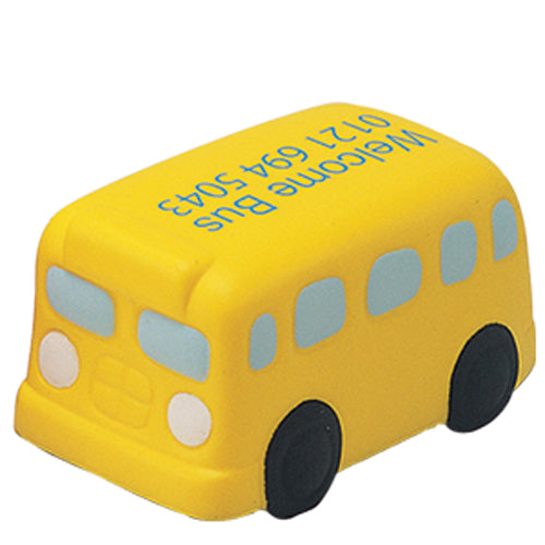 Branded School Bus Stress Toy - S0382