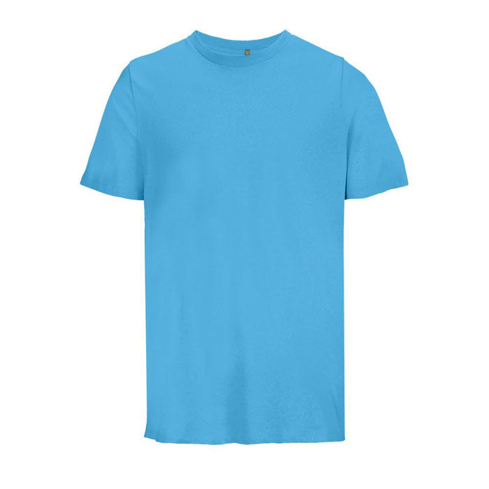 Branded Organic T-Shirt in Blue