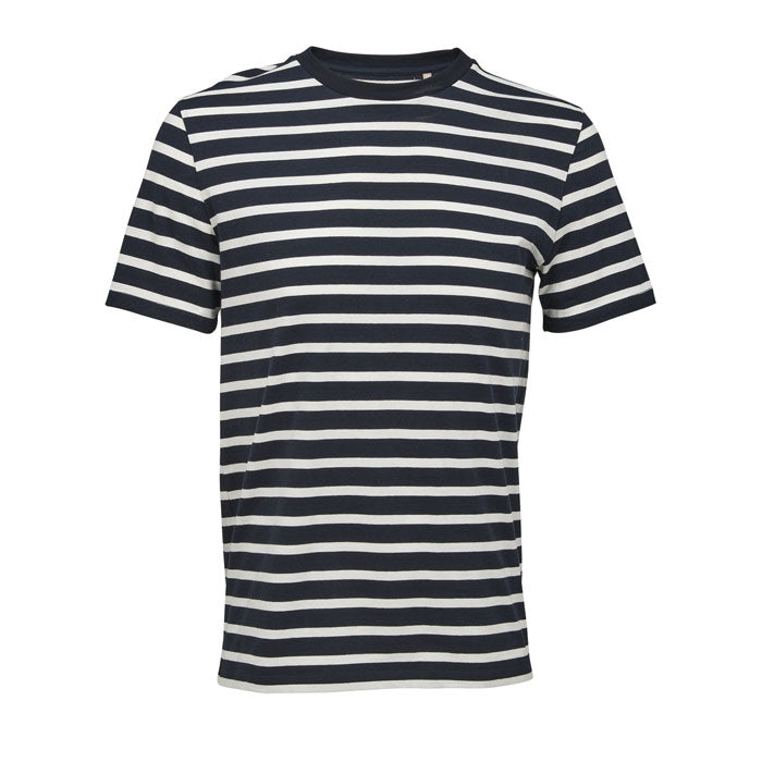 Branded organic t-shirt, front view