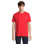 Branded Organic T-Shirt in Red