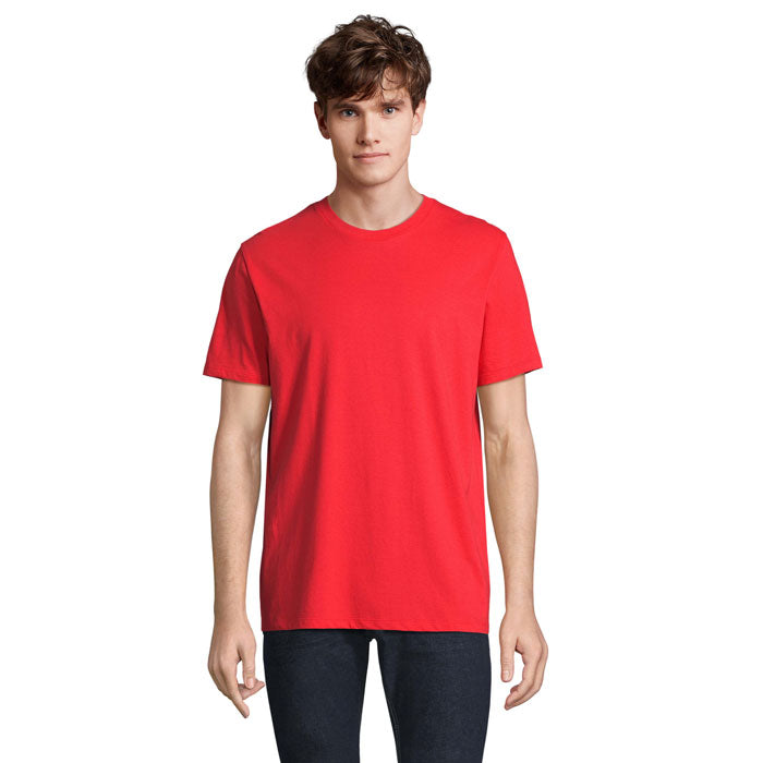 Branded Organic T-Shirt in Red