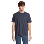 Branded Organic T-Shirt in Blue