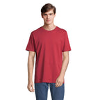 Branded Organic T-Shirt in Red