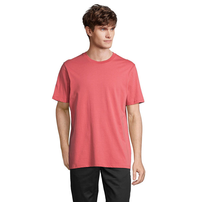 Branded Organic T-Shirt in Pink