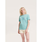 Branded Organic T-Shirt in Brown