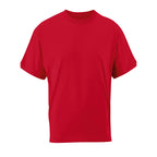 Branded Recycled Oversized T-Shirt in Red