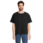 Branded Recycled Oversized T-Shirt in Black