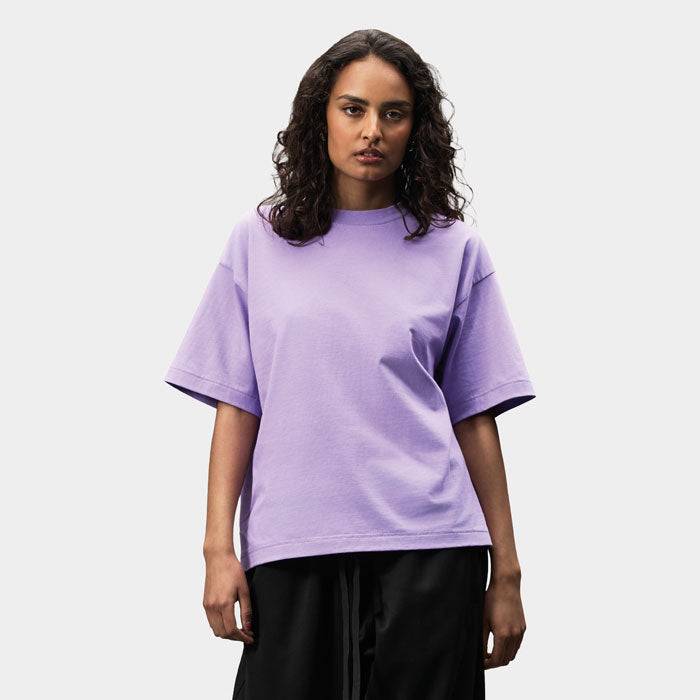 Branded Recycled Oversized T-Shirt in use