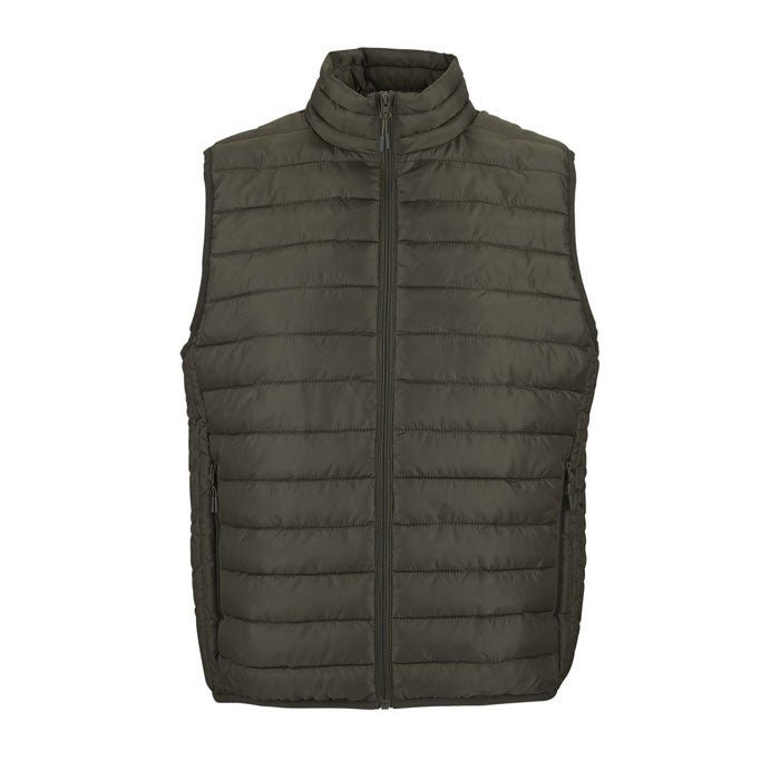 Branded Men's Lightweight Bodywarmer in Green