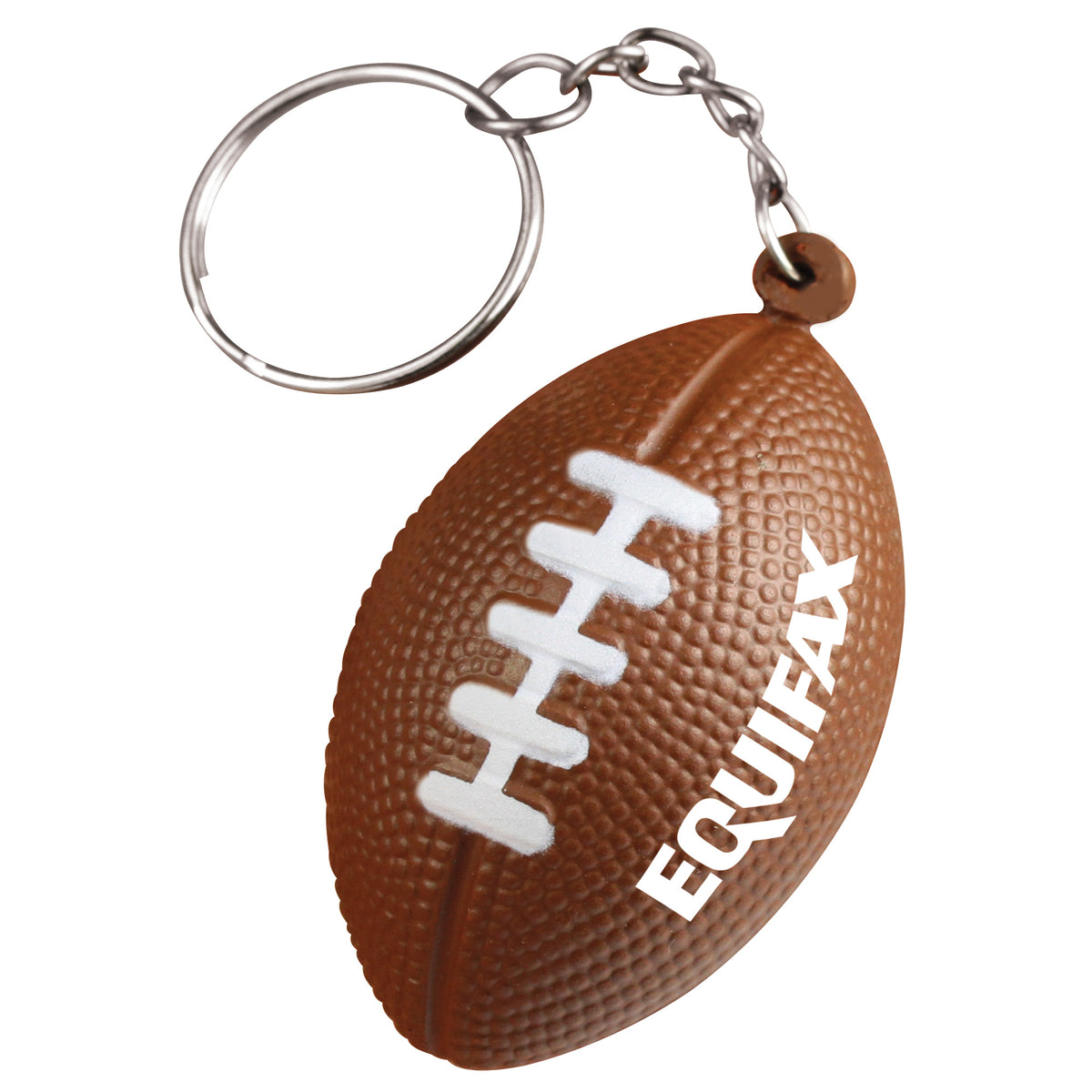 Branded American Football Stress Toy Keyring