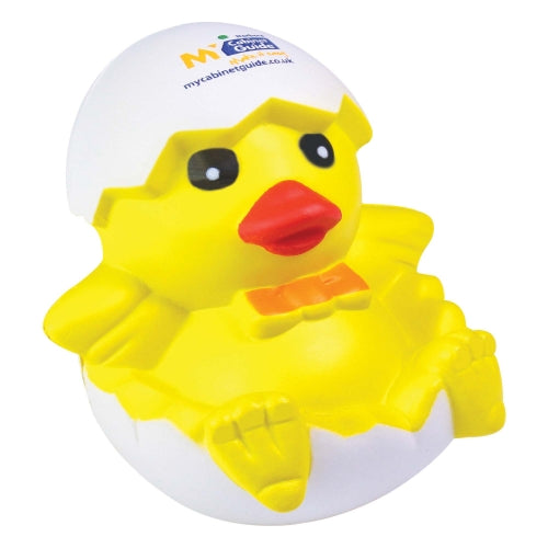 Branded Easter Chick Stress Toy