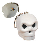 Branded Skull Stress Toy Keyring