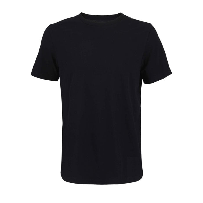 Branded US Cotton T-Shirt in Black