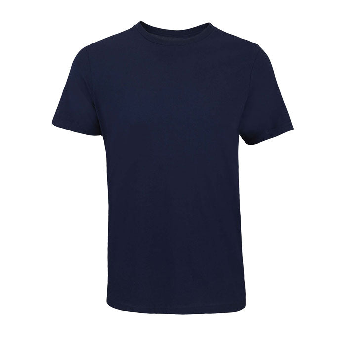 Branded US Cotton T-Shirt in Blue