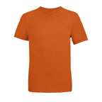 Branded US Cotton T-Shirt in Orange