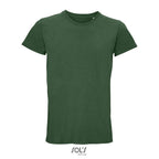 Branded Recycled Cotton T-Shirt in Green