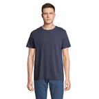 Branded Recycled Cotton T-Shirt in Blue