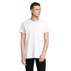 Branded Recycled Cotton T-Shirt in White