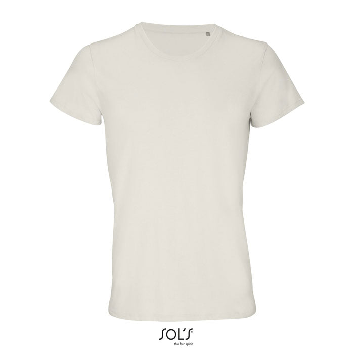 Off-white branded recycled cotton t-shirt, front view
