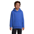 Branded Kids Pullover Hoodie in Blue