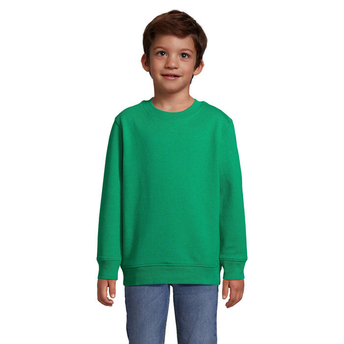 Branded Kids Round-Neck Sweatshirt colour option KG