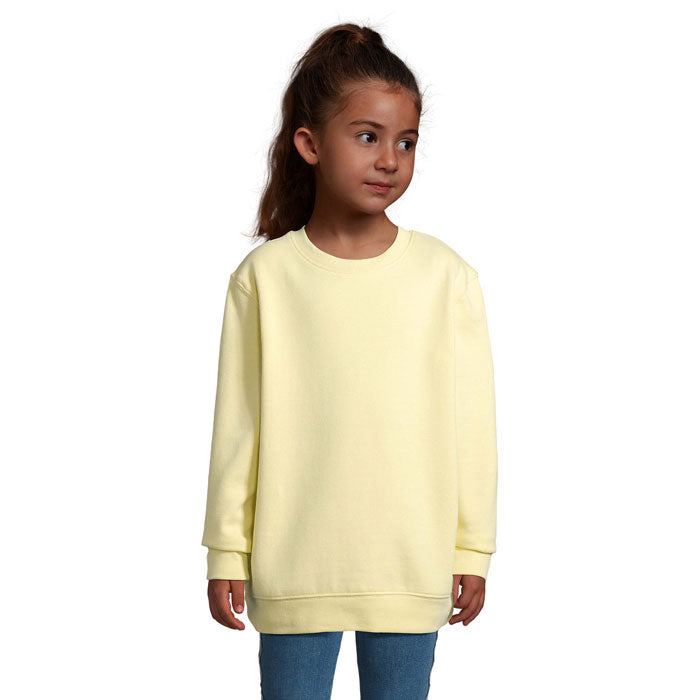 Branded Kids Round-Neck Sweatshirt colour option LY